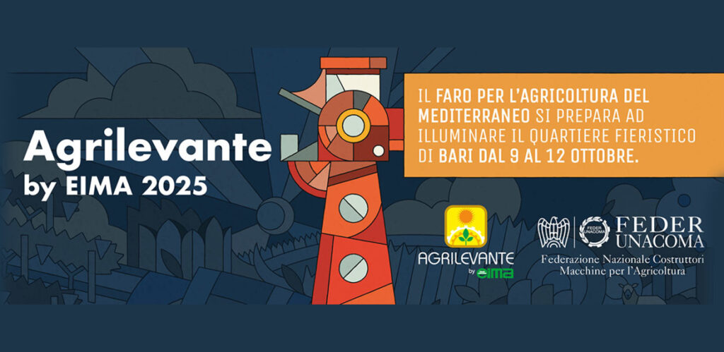 Dal 9 al 12 ottobre GreenTOP sarà a Bari per Agrilevante 2025